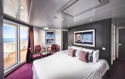 Duplex suite z jakuzzi Yacht Club - pokład 9-12 (59m2)